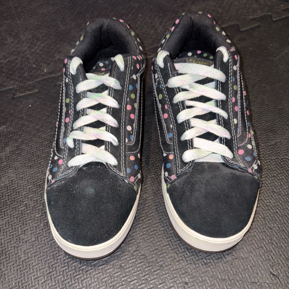 RARE Vans No Skool x Dustin Dollin Vintage Graphic Skateboarding Shoes Sz 8.5